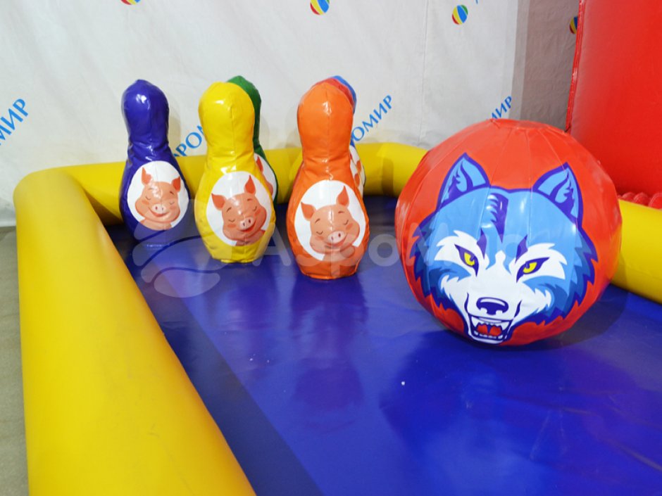 Детский мягкий боулинг