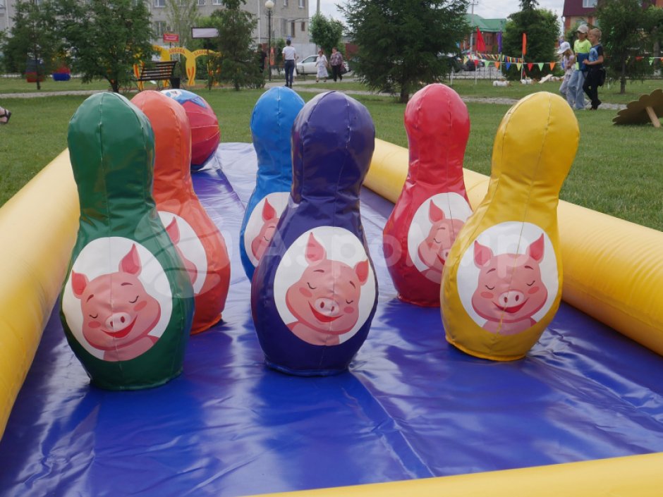 Детский мягкий боулинг