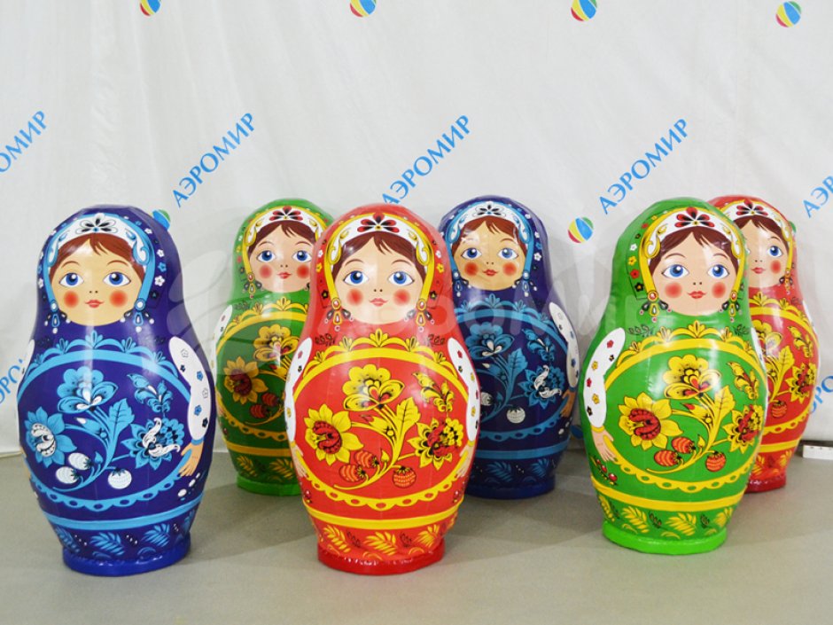 Кегля герметичная — надувная фигура