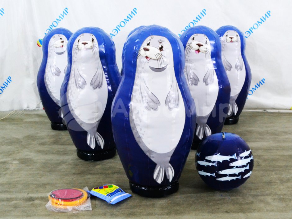 Надувные кегли Антарктида