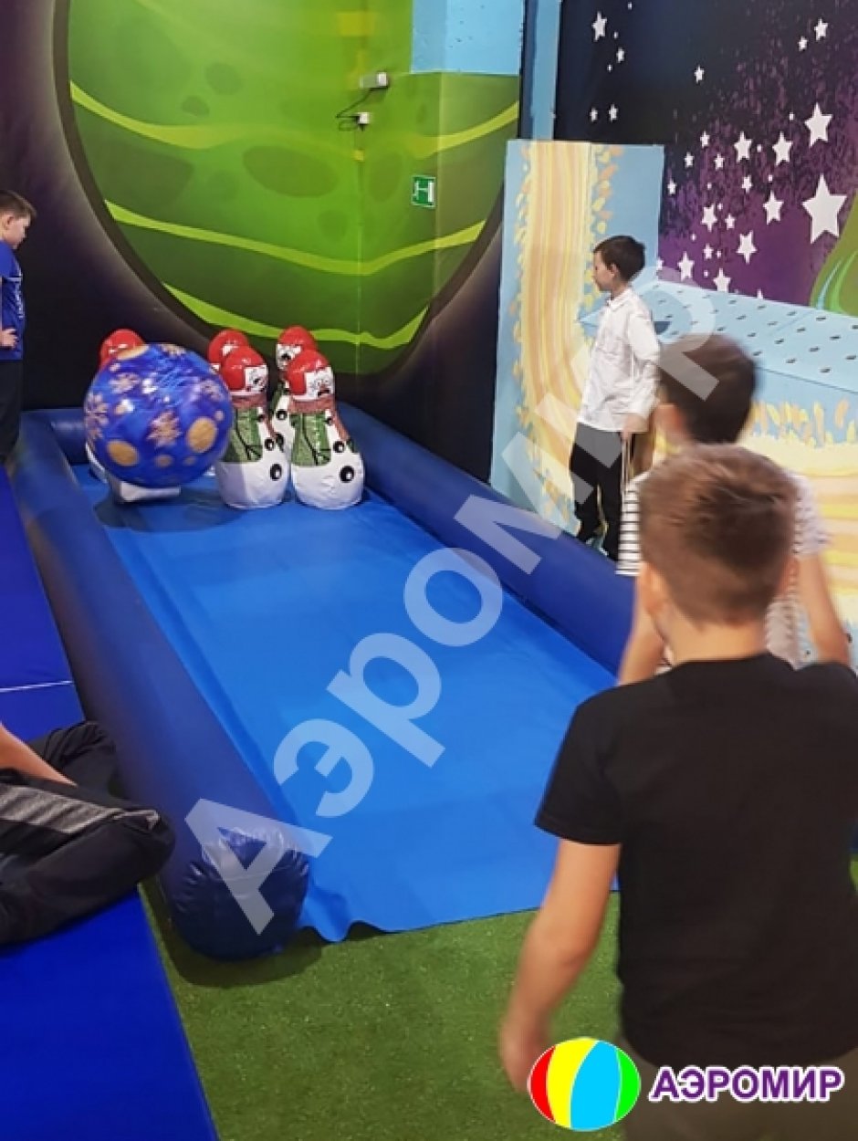 Надувной боулинг Снеговики (не использовать, смотреть id 58)