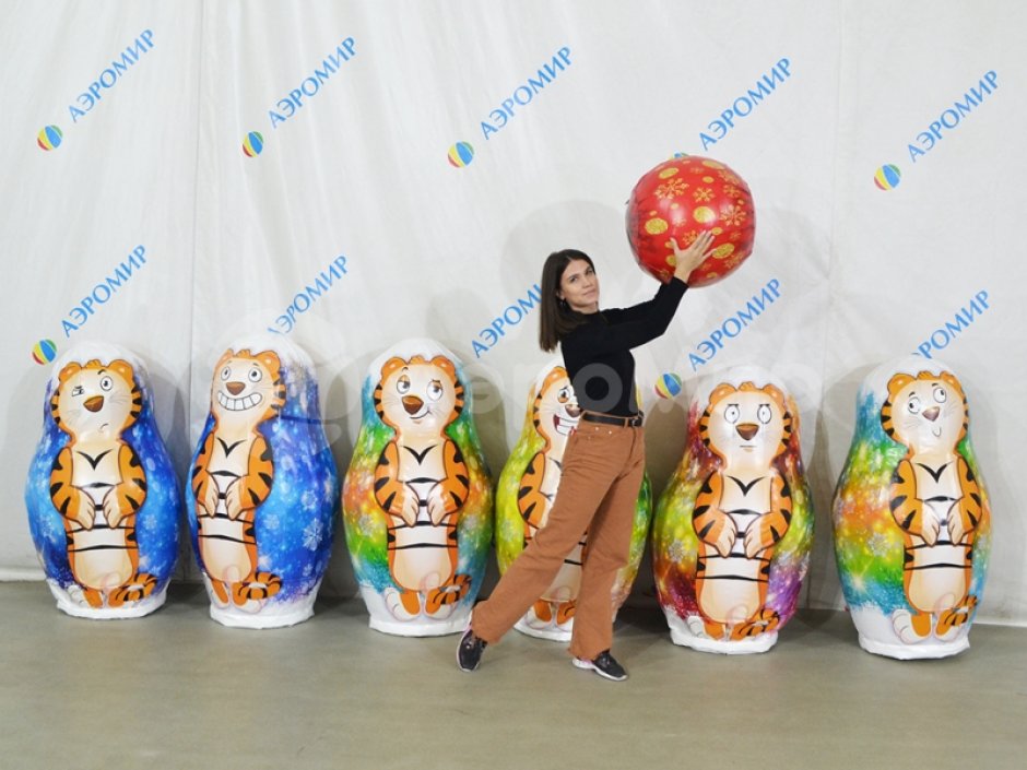 Надувные кегли Тигрули