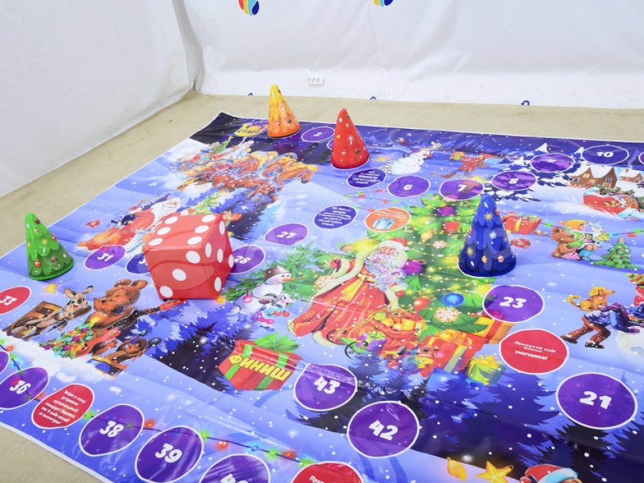 Напольная игра бродилка 3 х 4,5 м