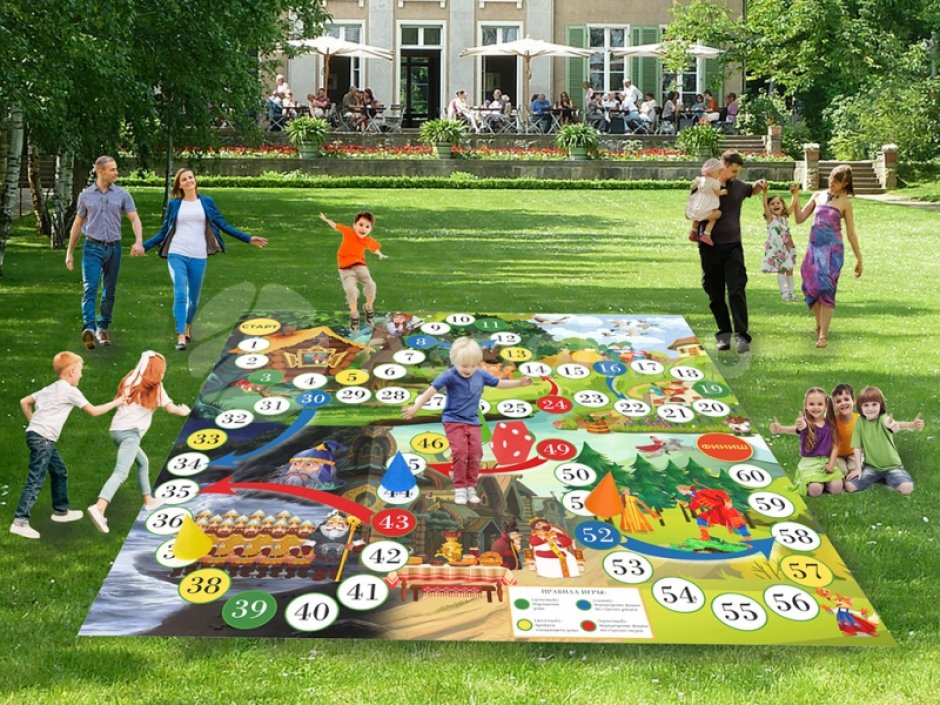 Игра бродилка Сказка — по русским народным мотивам