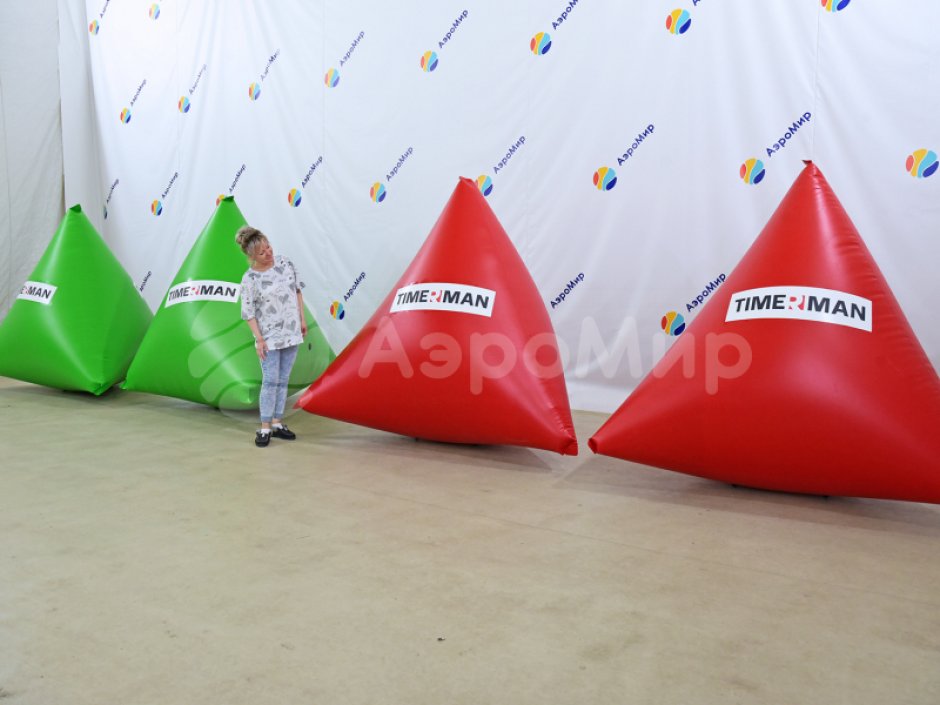 Надувная тактическая фигура Конверт средний (Dorito medium) для игры в пейнтбол, нёрф, лазертаг и арчеритаг