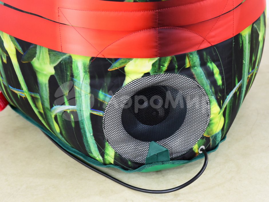 Надувной цветок Гвоздика — торжественное оформление Дня Победы