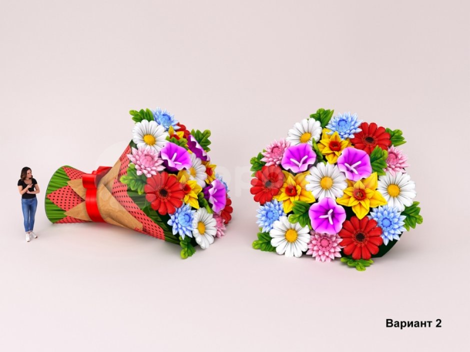 Надувной букет