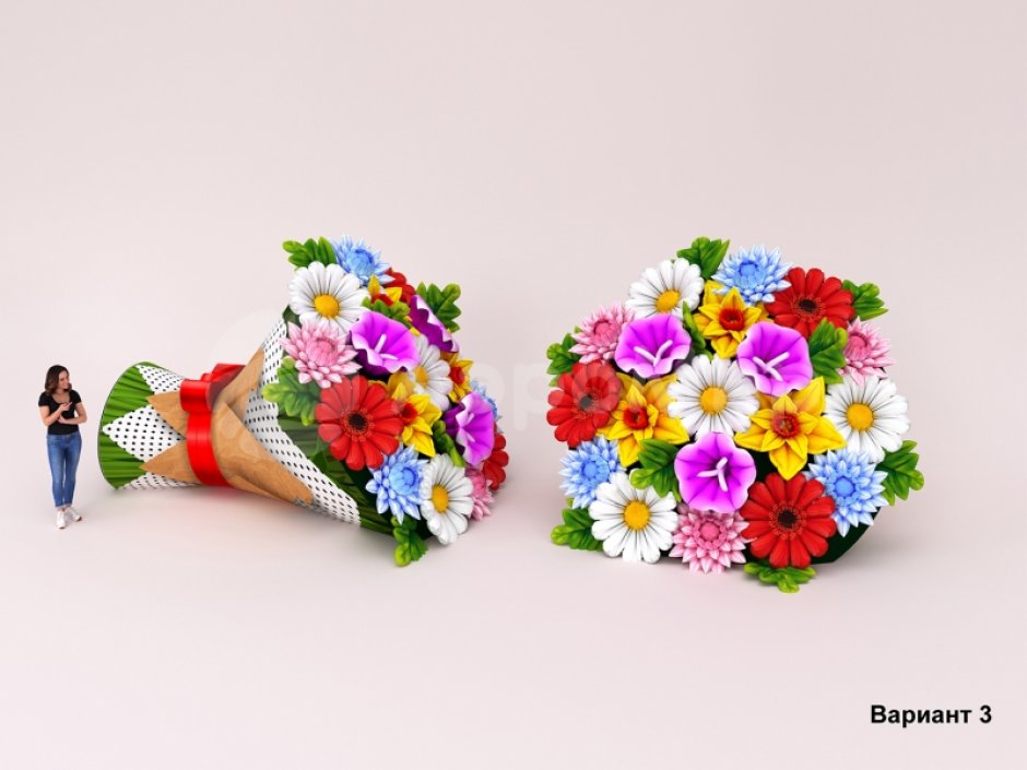 Надувной букет