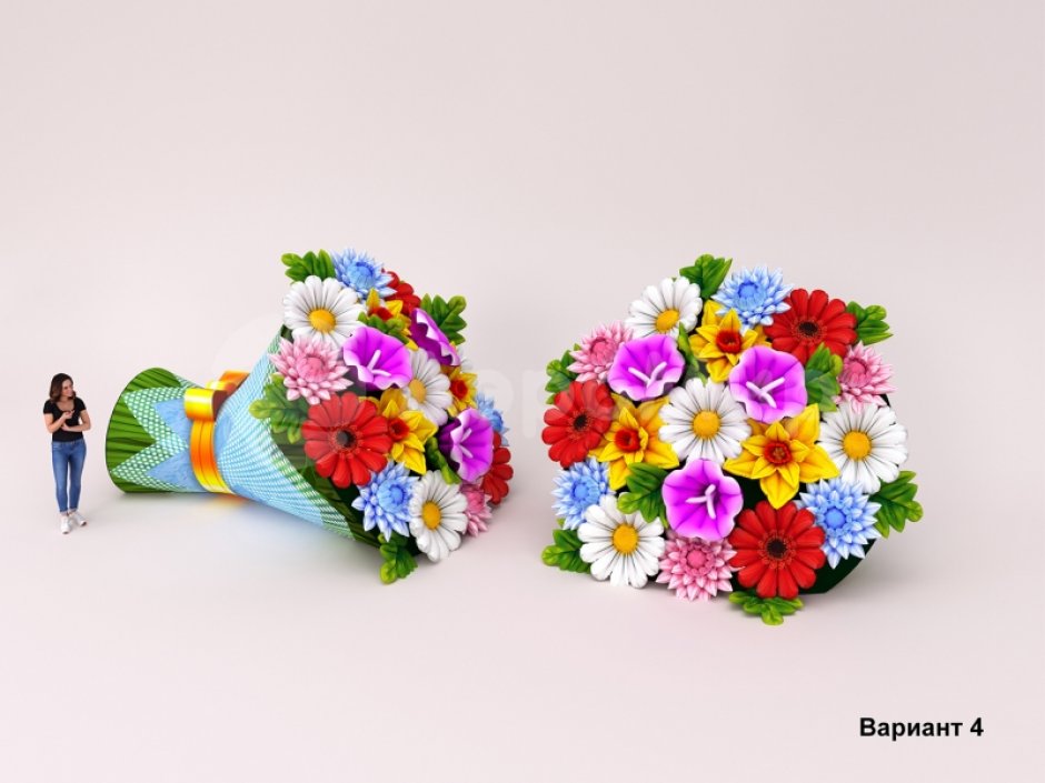 Надувной букет