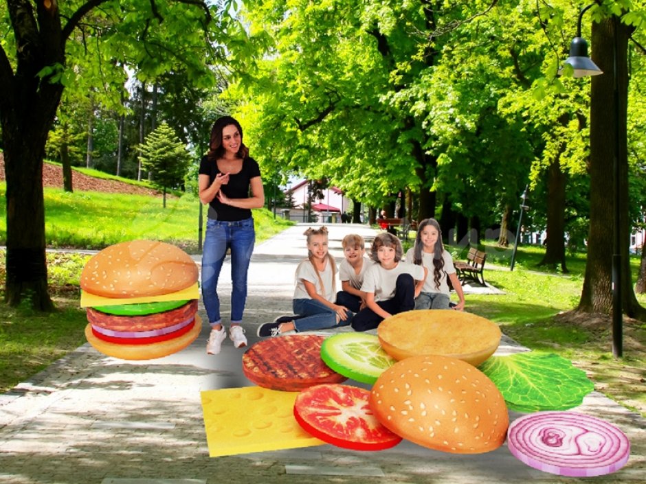 Игровой набор Бургер — командный аттракцион