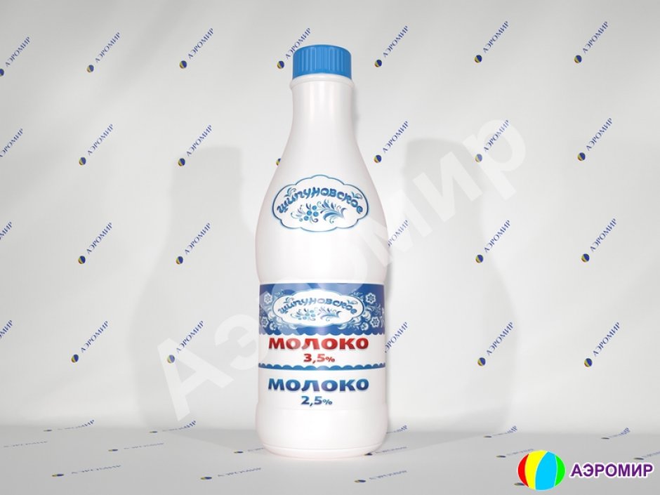 Надувная копия бутылки