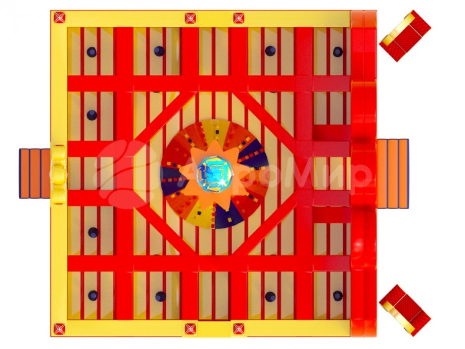 Коммерческий надувной Царь батут, площадью 100 м²