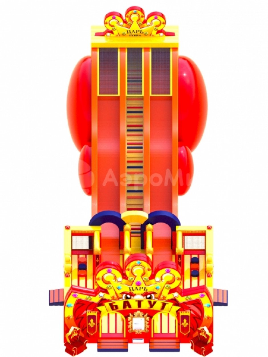 Коммерческий надувной Царь батут, площадью 100 м²