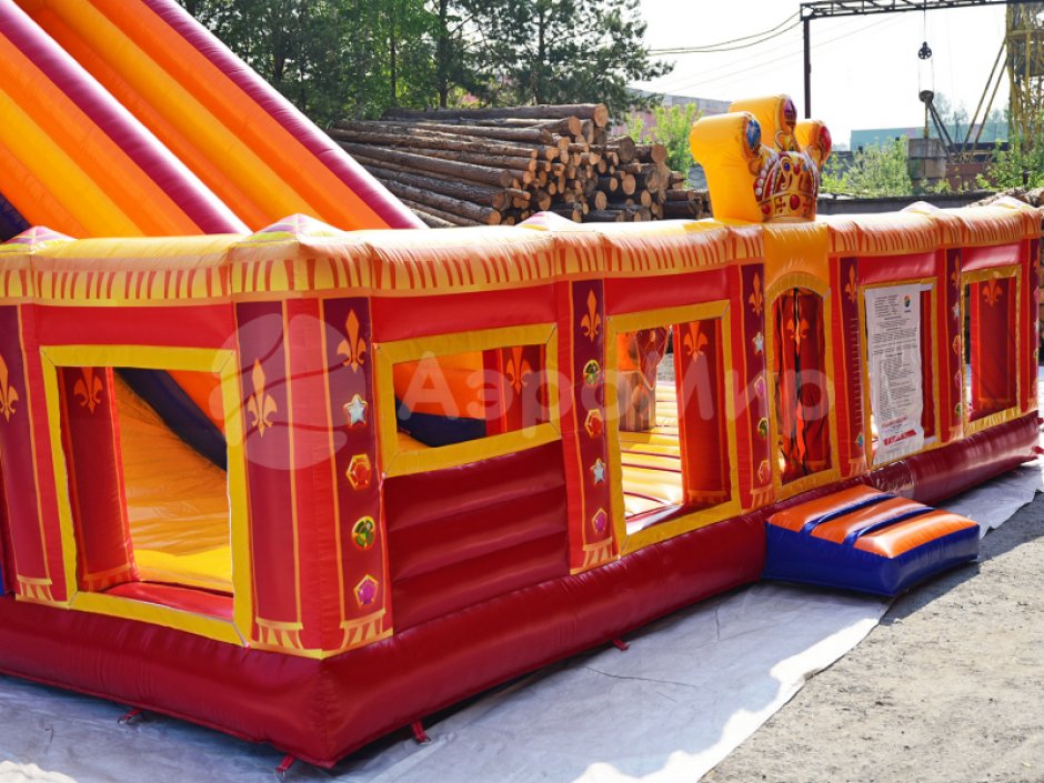 Коммерческий надувной Царь батут, площадью 100 м²