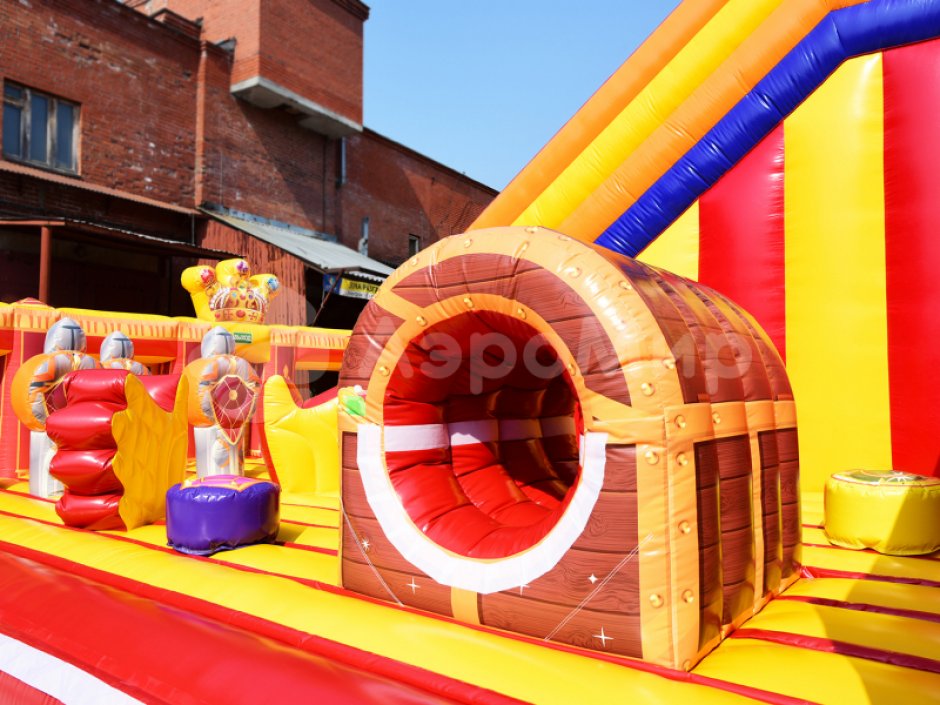 Коммерческий надувной Царь батут, площадью 100 м²