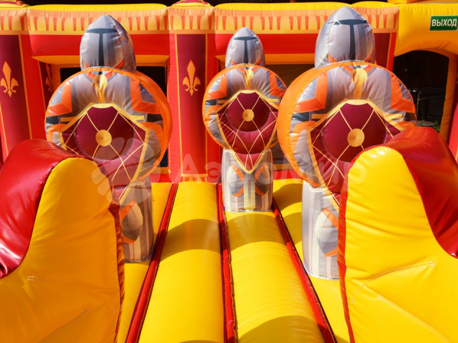 Коммерческий надувной Царь батут, площадью 100 м²