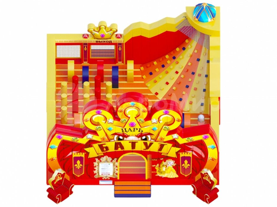 Коммерческий надувной Царь батут, площадью 100 м²