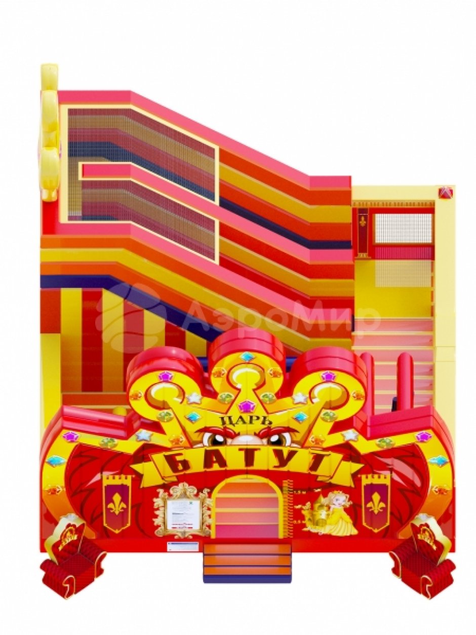Коммерческий надувной Царь батут, площадью 100 м²