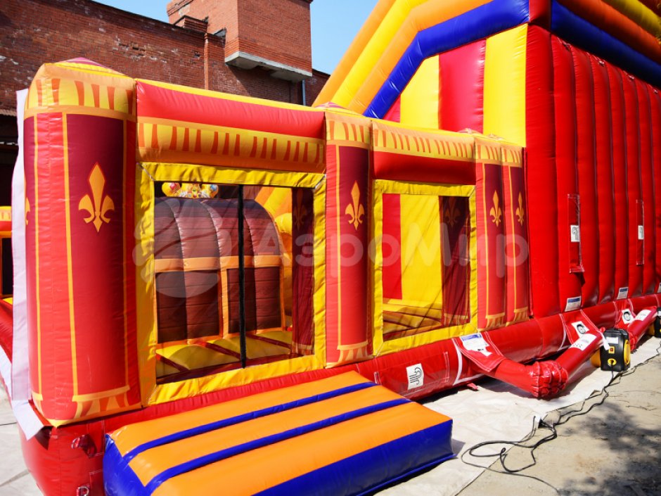 Коммерческий надувной Царь батут, площадью 100 м²