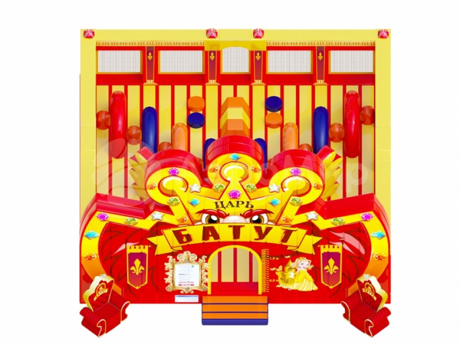 Коммерческий надувной Царь батут, площадью 100 м²