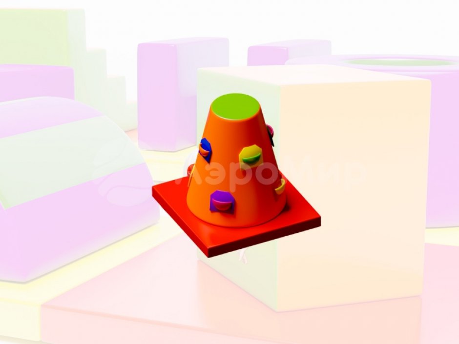 Мягкий игровой модуль Гора - элемент мягкой полосы