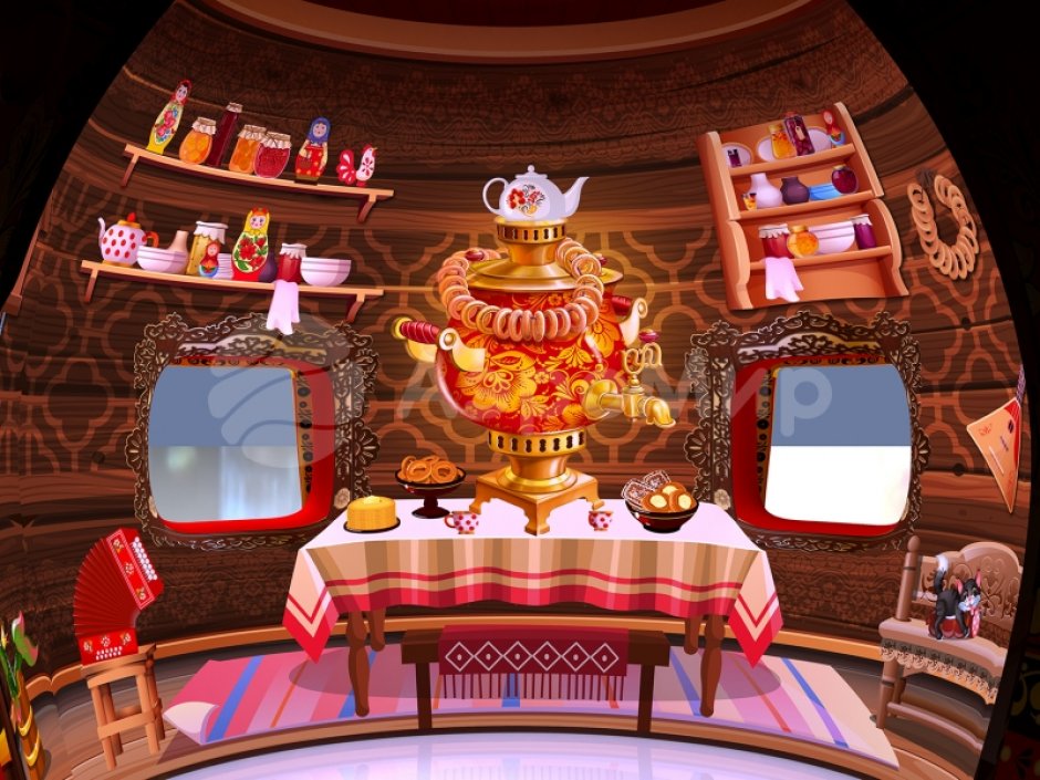 Надувной чайник-дом — для праздников, выставок и торговли