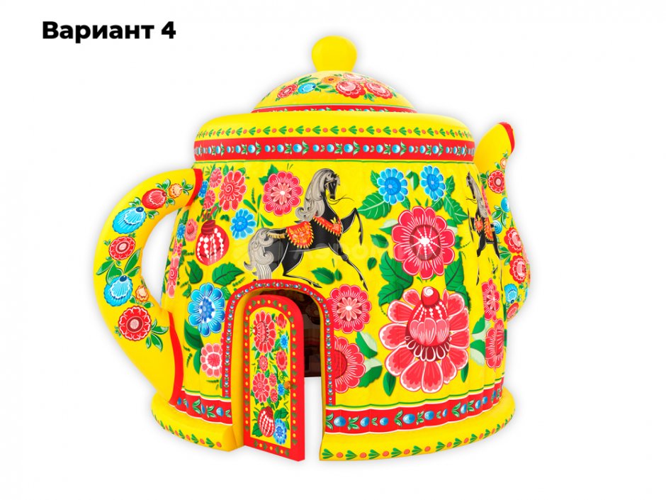 Чайник-дом варианты