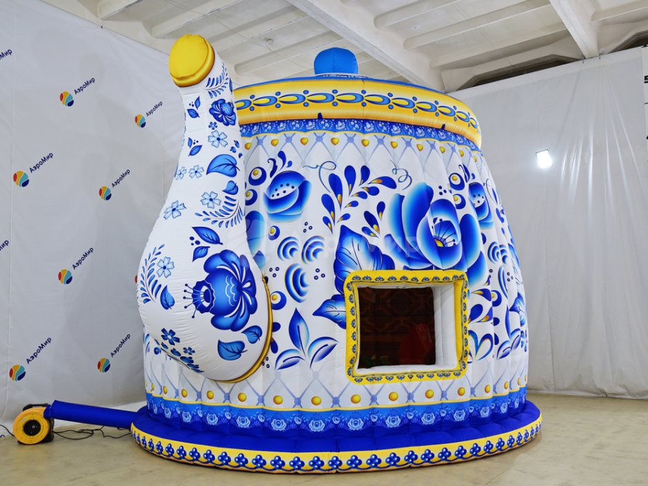 Чайник гжель