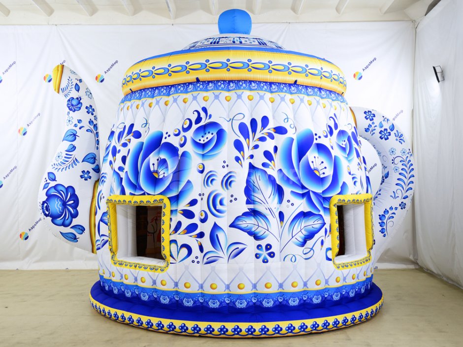 Чайник гжель