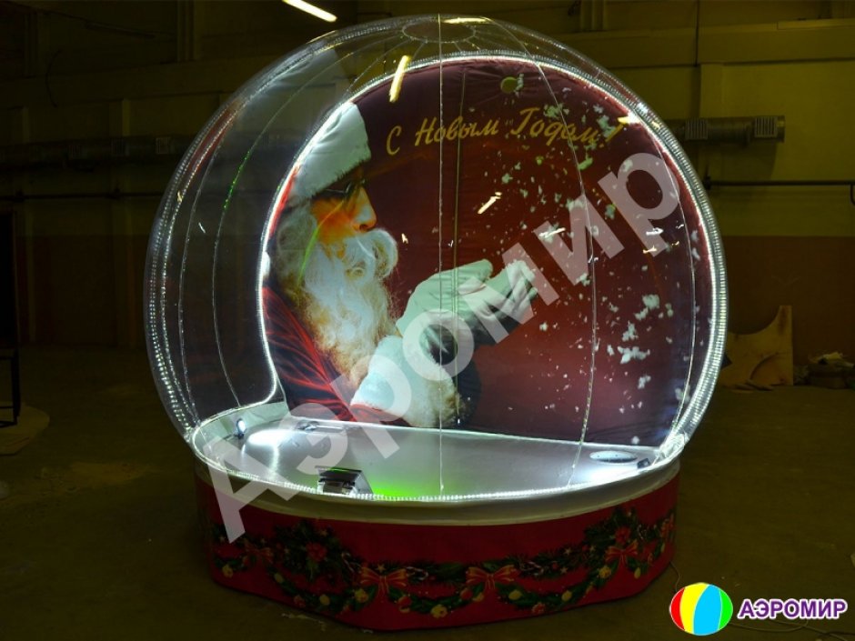 Эксклюзивный комплект Чудо-шар — прозрачная WOW-сфера с Ø3м