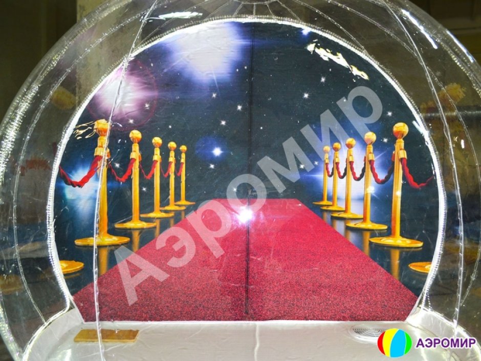 Эксклюзивный комплект Чудо-шар — прозрачная WOW-сфера с Ø3м