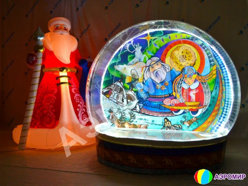 Эксклюзивный комплект Чудо-шар — прозрачная WOW-сфера с Ø3м