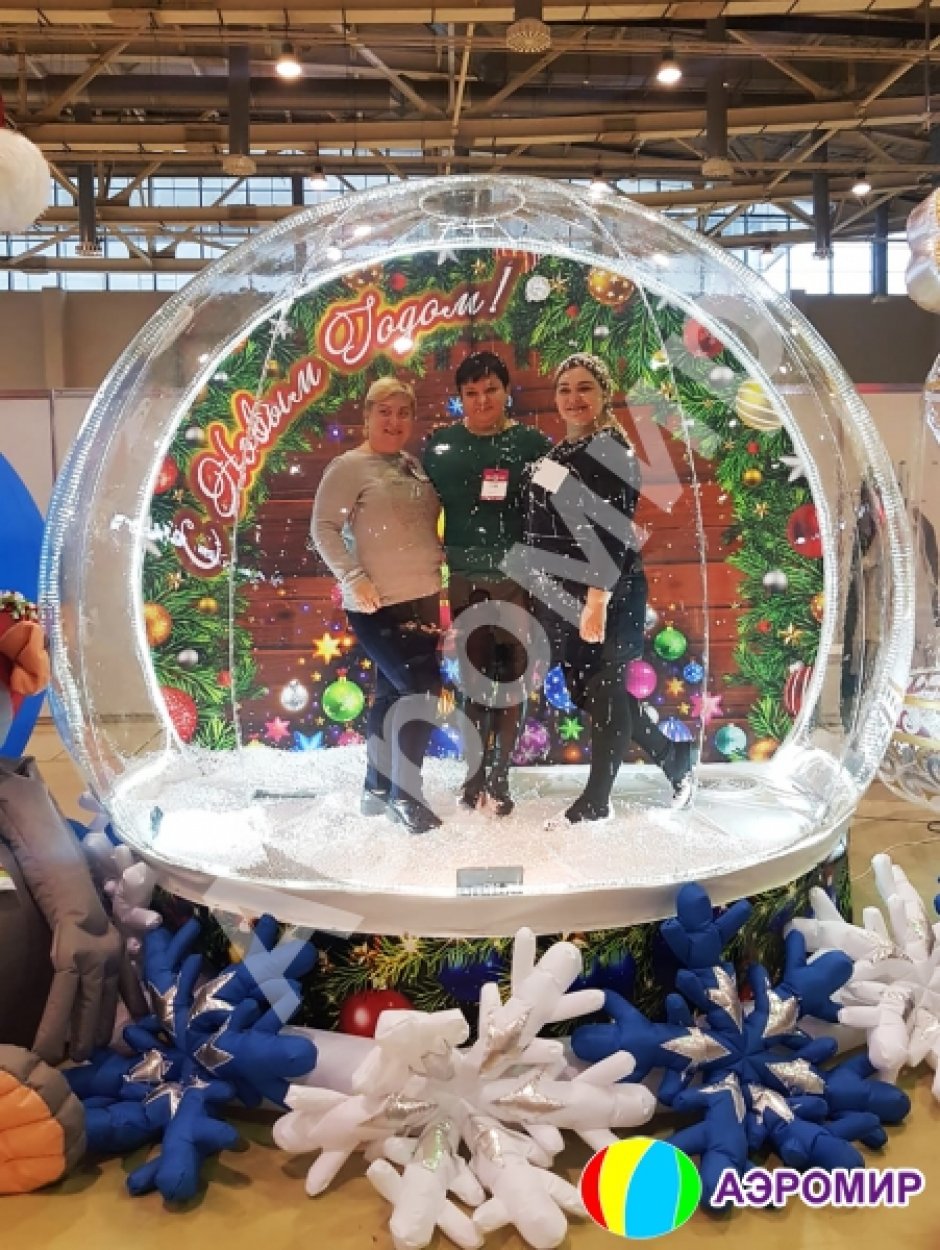 Эксклюзивный комплект Чудо-шар — прозрачная WOW-сфера с Ø3м