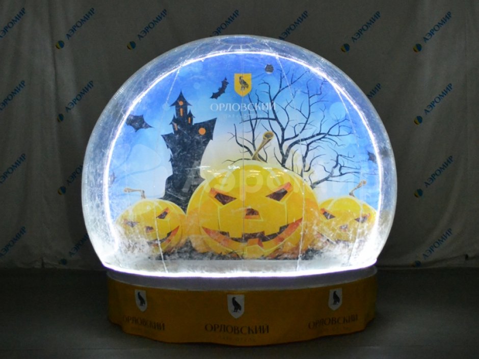 Прозрачный шоу-шар, сфера для декораций, выставок, пиар, рекламы