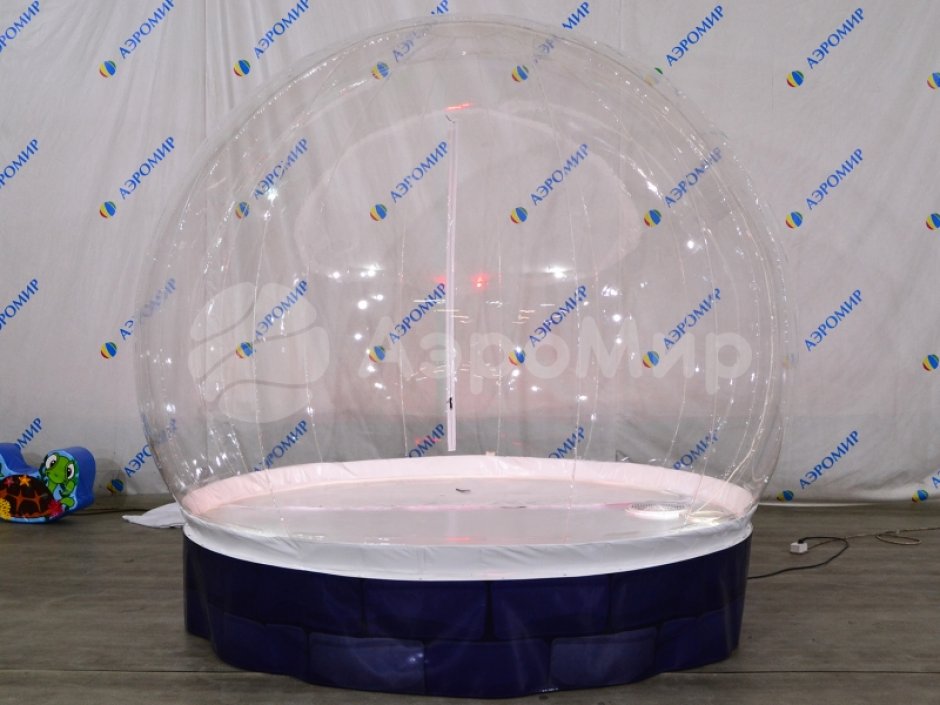 Базовый комплект Чудо-шар — прозрачная WOW-сфера с Ø3м