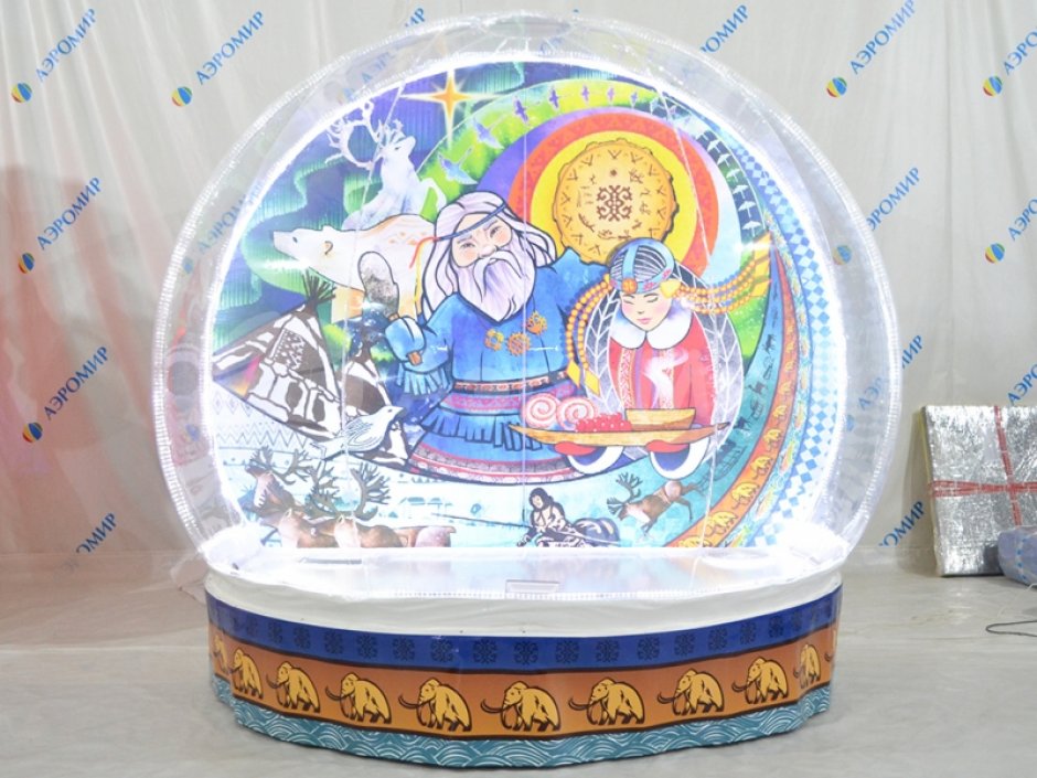 Прозрачный шоу-шар, сфера для декораций, выставок, пиар, рекламы