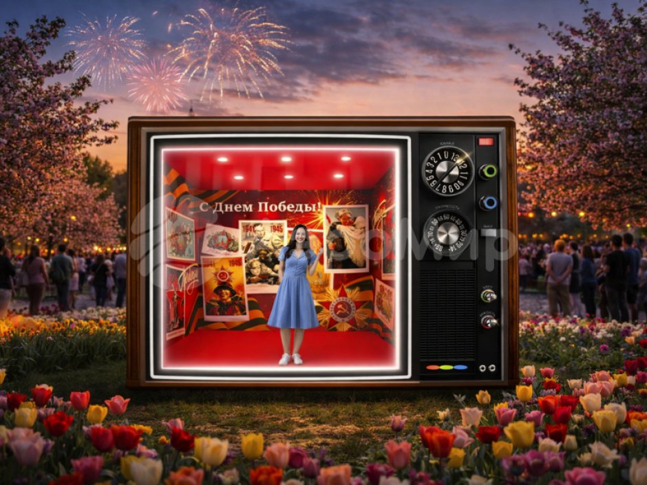Фотозона Телевизор 9 Мая