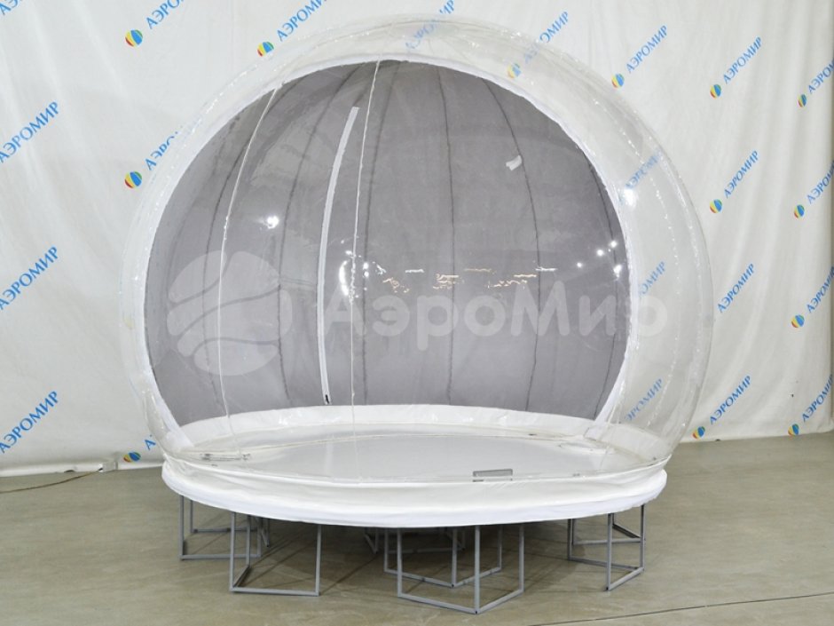 Базовый комплект Чудо-шар — прозрачная WOW-сфера с Ø4м