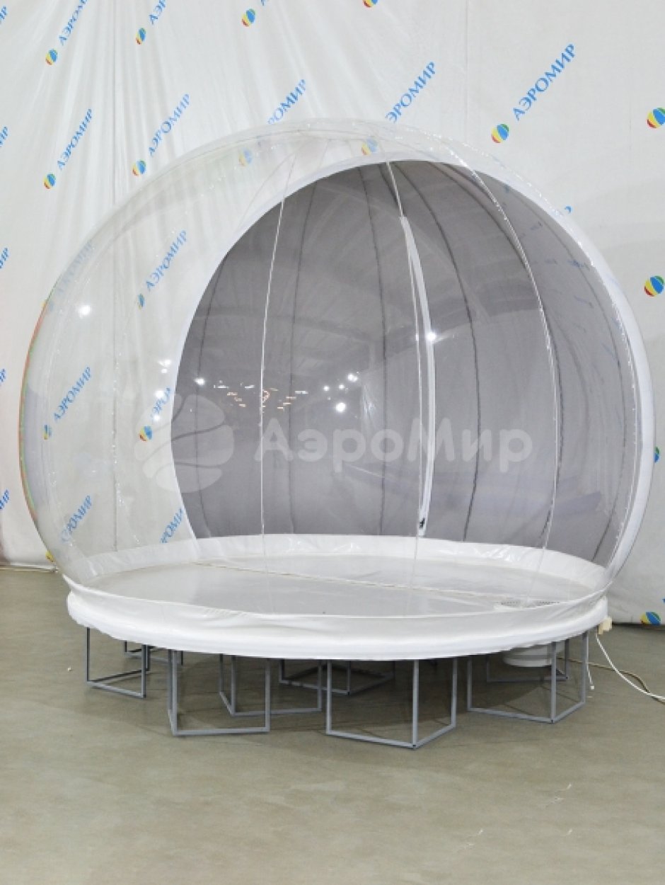 Базовый комплект Чудо-шар — прозрачная WOW-сфера с Ø4м