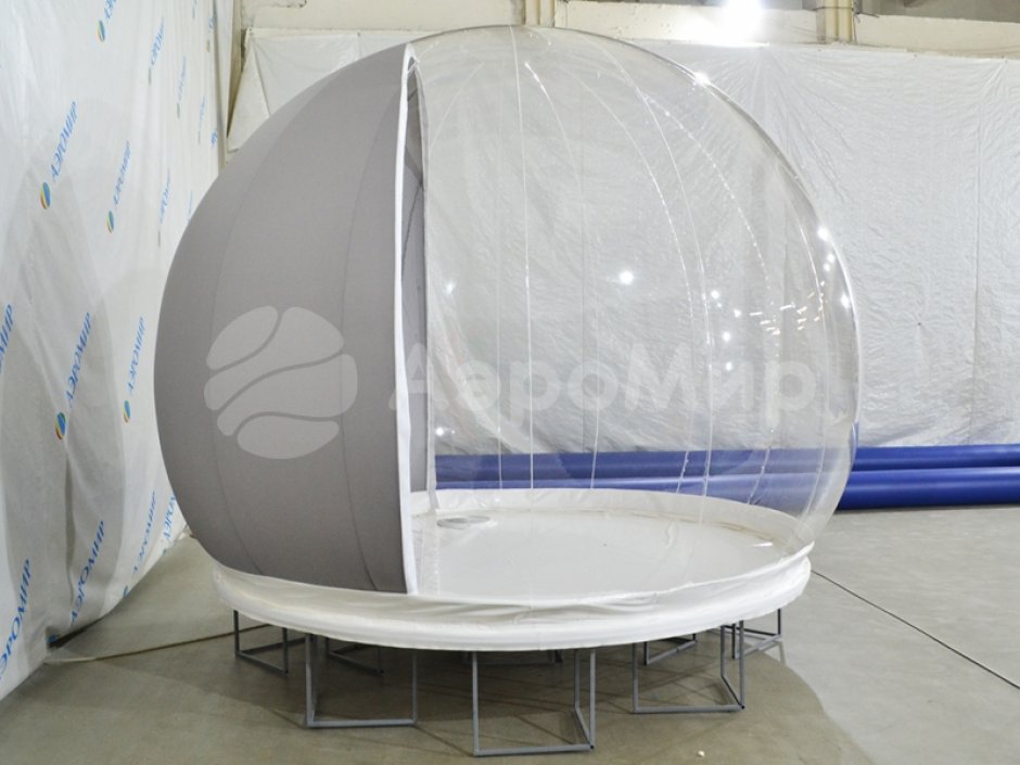 Базовый комплект Чудо-шар — прозрачная WOW-сфера с Ø3м