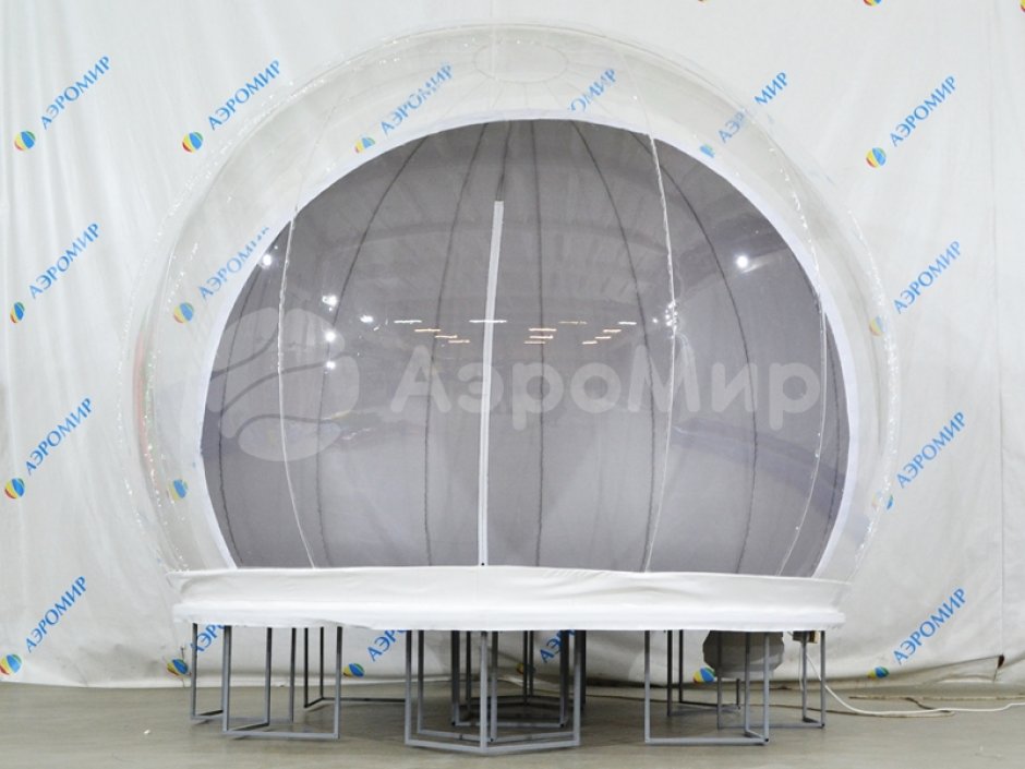 Базовый комплект Чудо-шар — прозрачная WOW-сфера с Ø3м