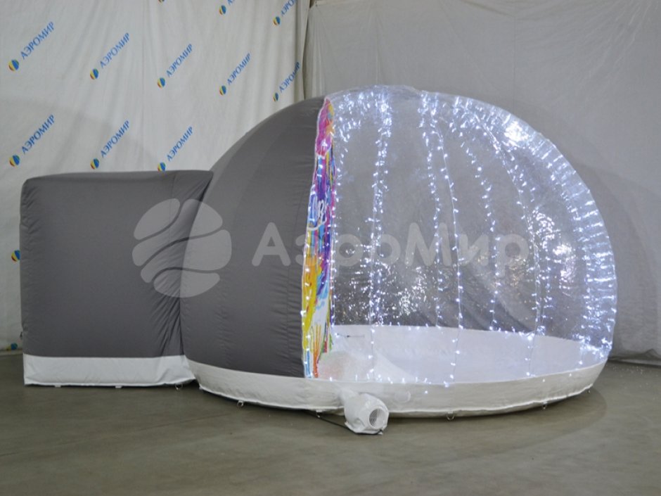 Фотозона чудо-шар — бескаркасная мобильная сфера для праздника