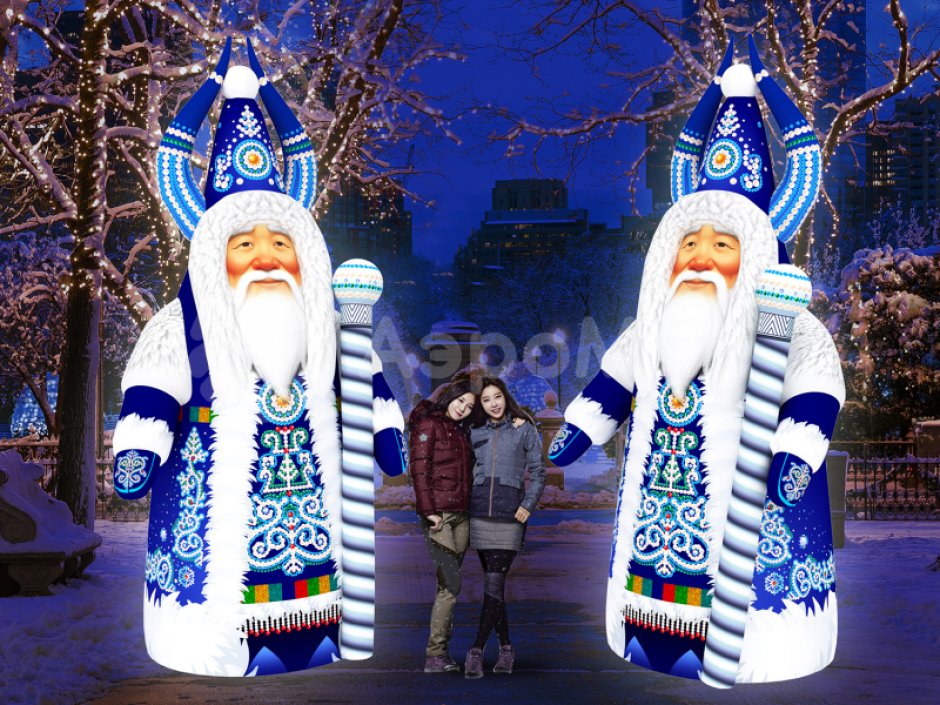 Новогодняя фигура Чысхаан