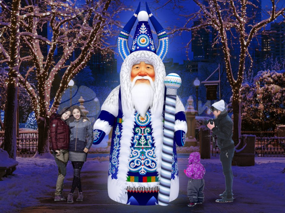 Новогодняя фигура Чысхаан