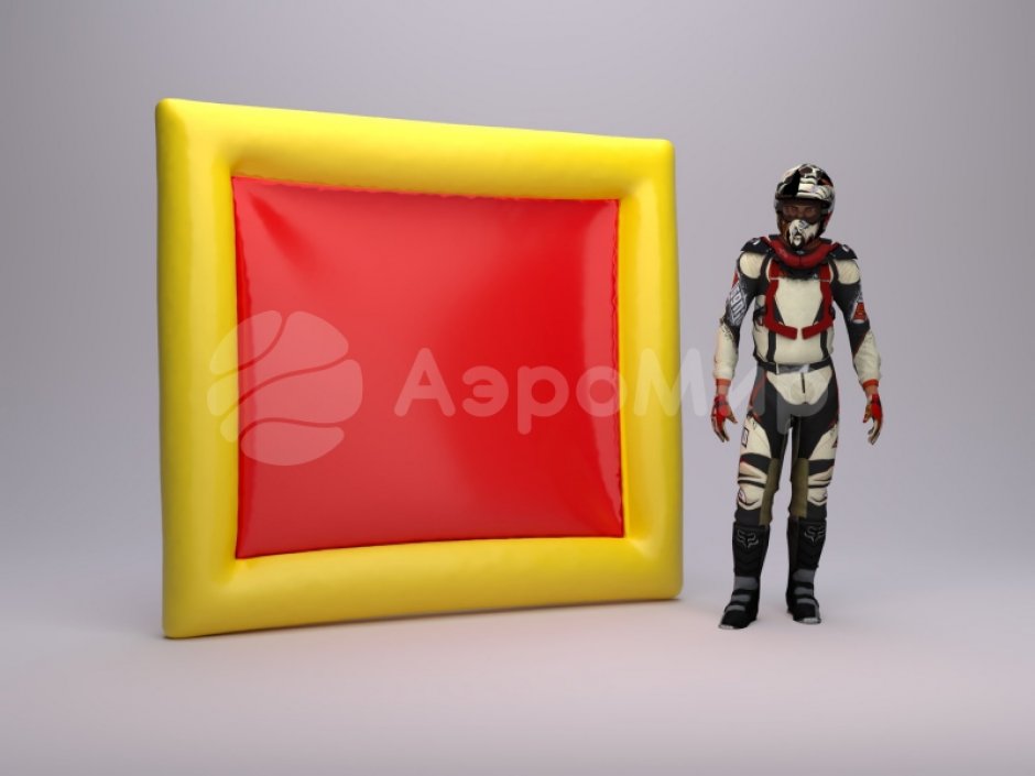 Надувная тактическая фигура Большая стена (High wall) для игры в пейнтбол, нёрф, лазертаг и арчеритаг