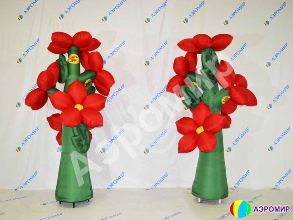 Надувные деревья, цветы, облака, звезды для декора, театров, выставок и рекламы