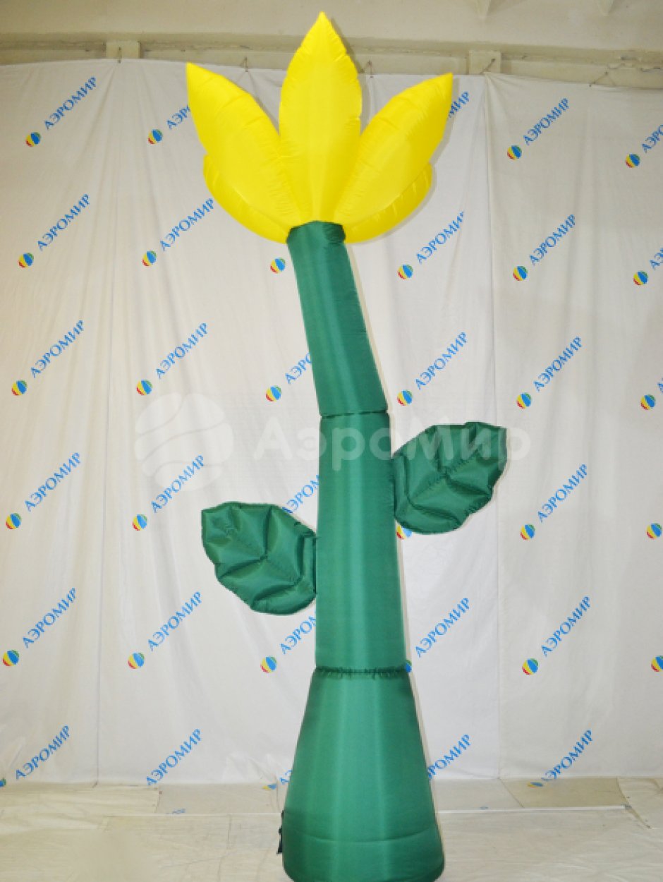 Надувной цветок для рекламы или декора