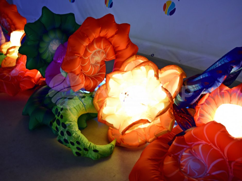 Фэнтези — яркая надувная гирлянда