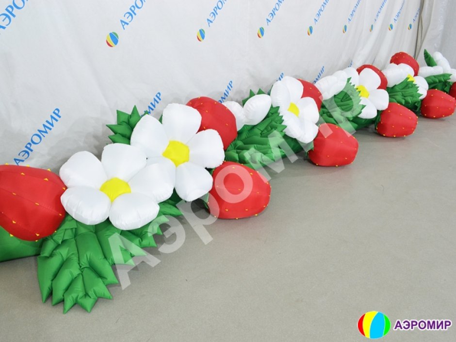 Клубника с раскрытием