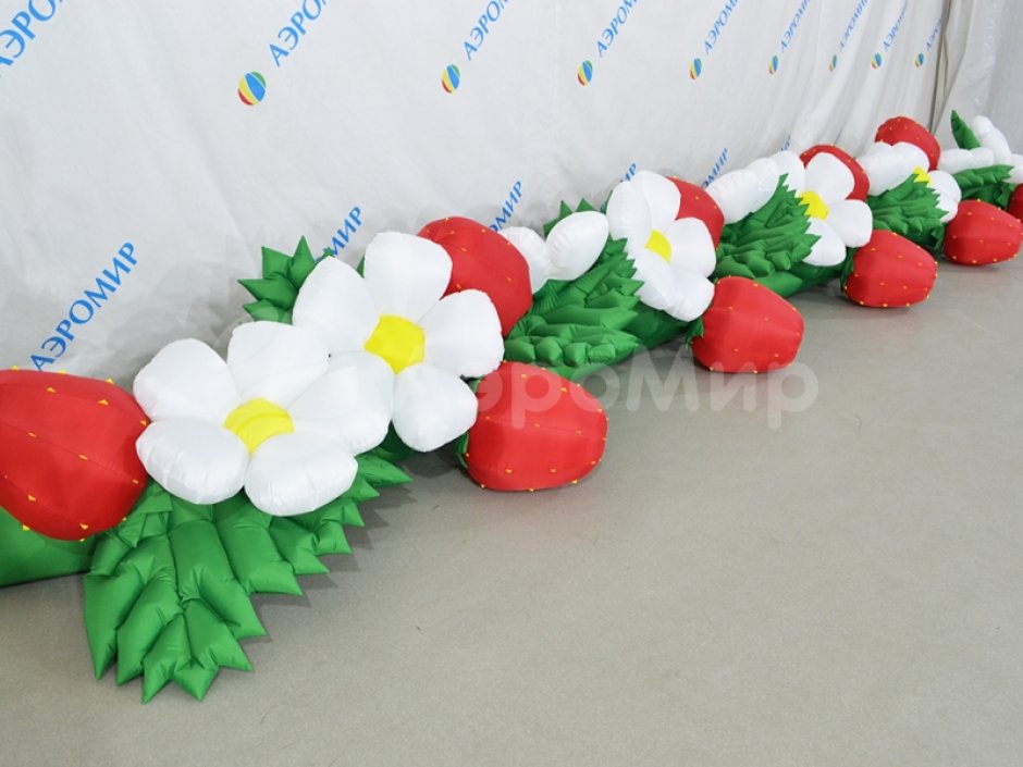 Клубника с раскрытием